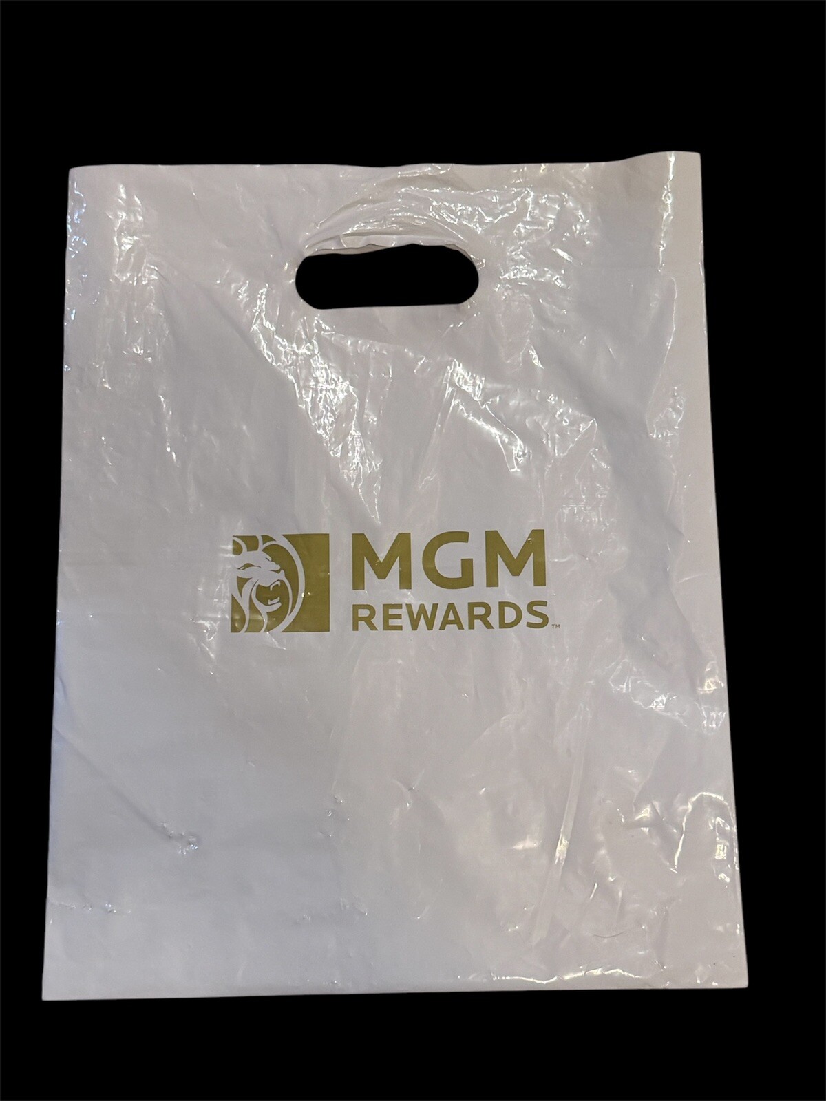 MGM Grand Rewards Las Vegas Hotel Casino Plastic Bag 15" x 12"