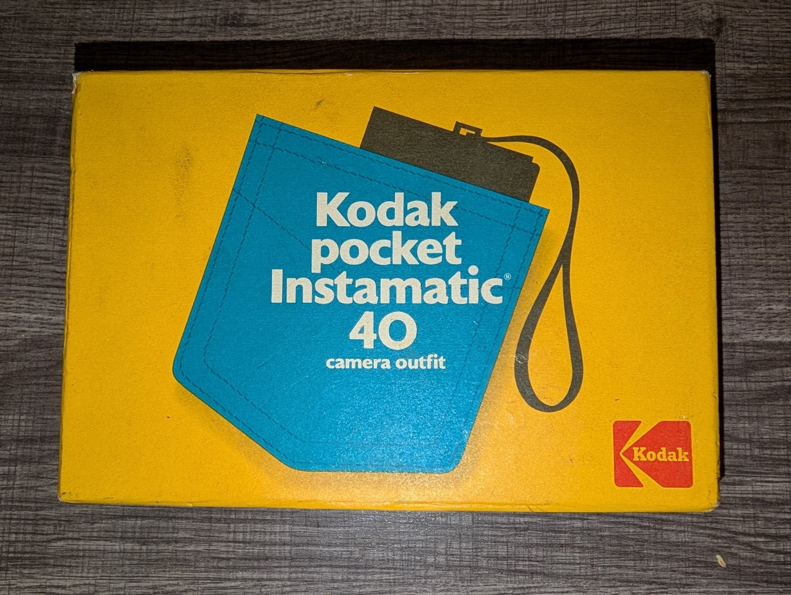 Kodak 110 pocket with original packaging, flash attachment (#147)