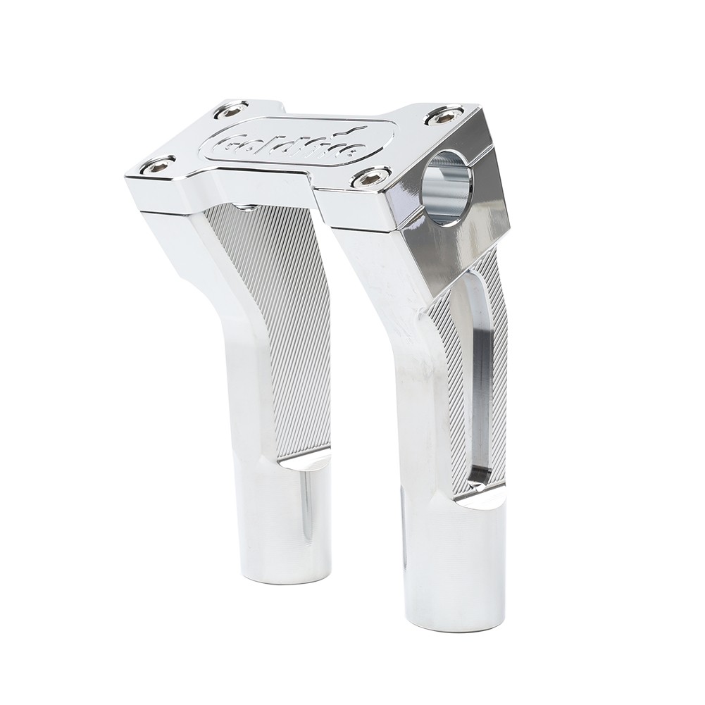 6" Pullback Handlebar Risers Clamp Chrome Fits for Harley 1" Handlebar