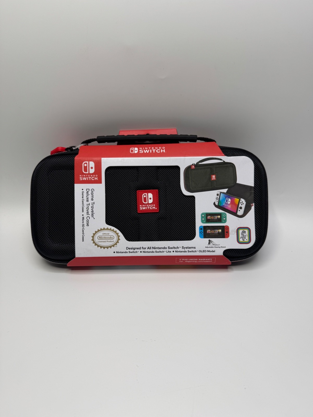 Game Traveler Deluxe Travel Case (Nintendo Switch) - Black