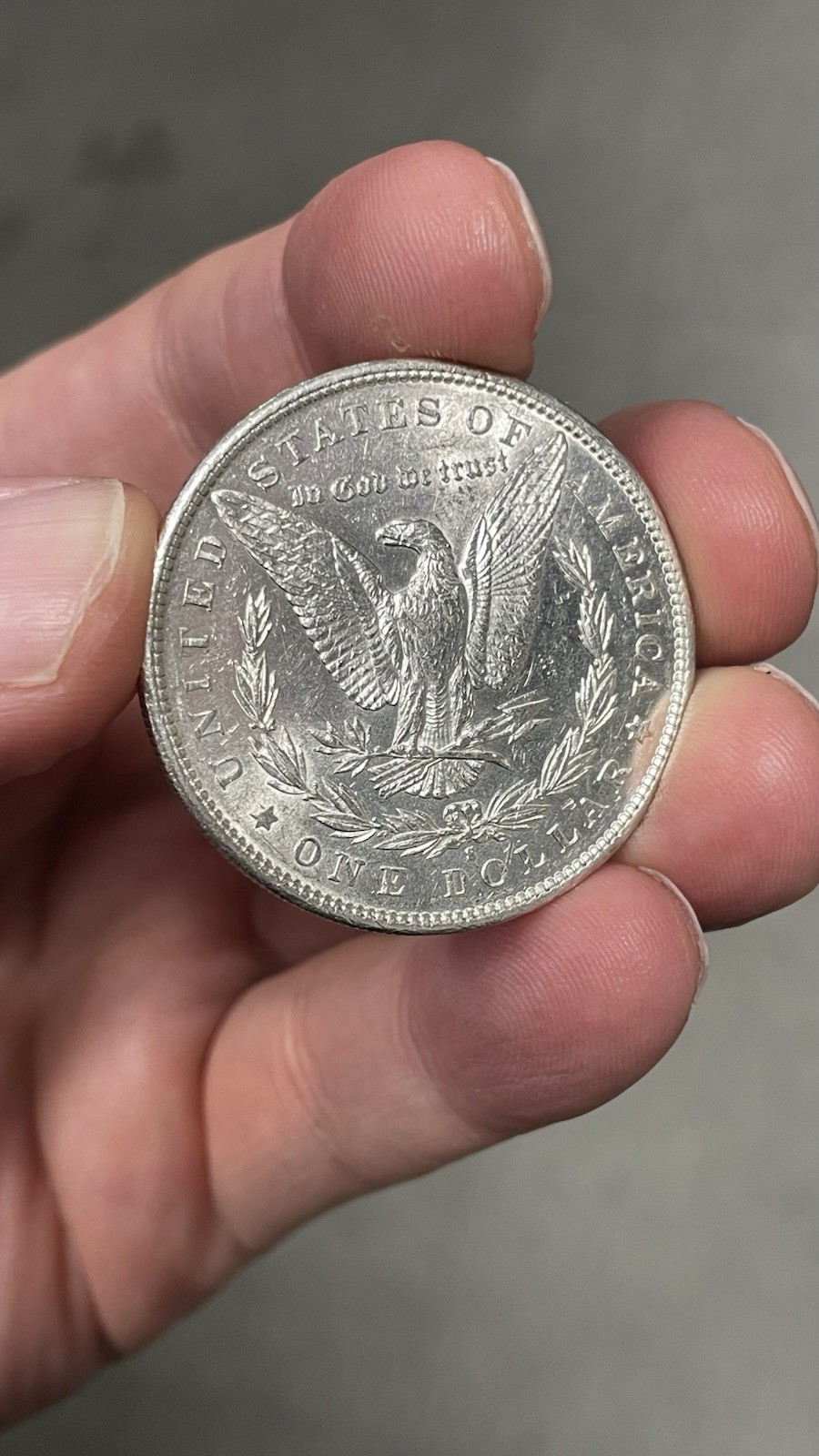 1890-S Morgan Dollar $1 BU -90% Silver
