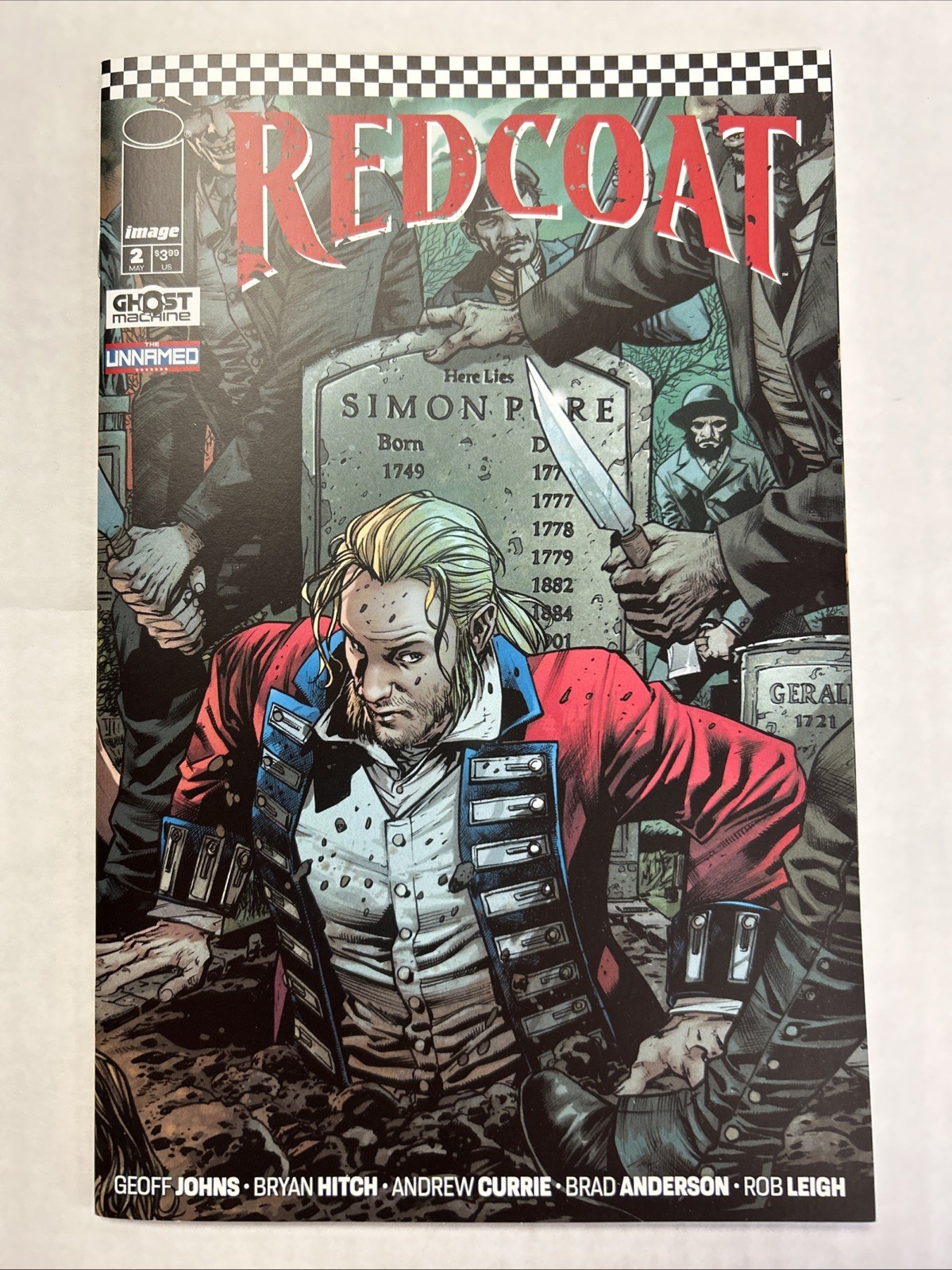 Redcoat #2 (Image Comics Ghost Machine 2024) Main Cover A NM - New & Unread