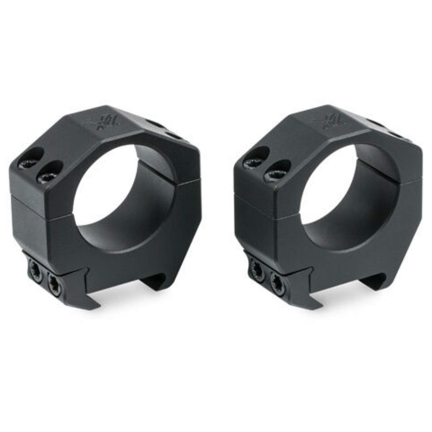 Vortex Precision Match 30mm Ring Set Med .97 in Weaver with Free Hat Bundle
