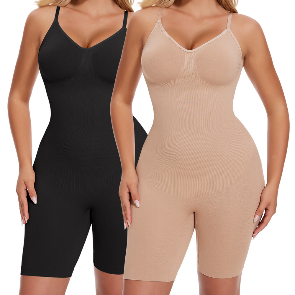 Shapewear Bodysuit Tummy Control Body Shaper for Women Butt Lifter Thigh Slimmer
