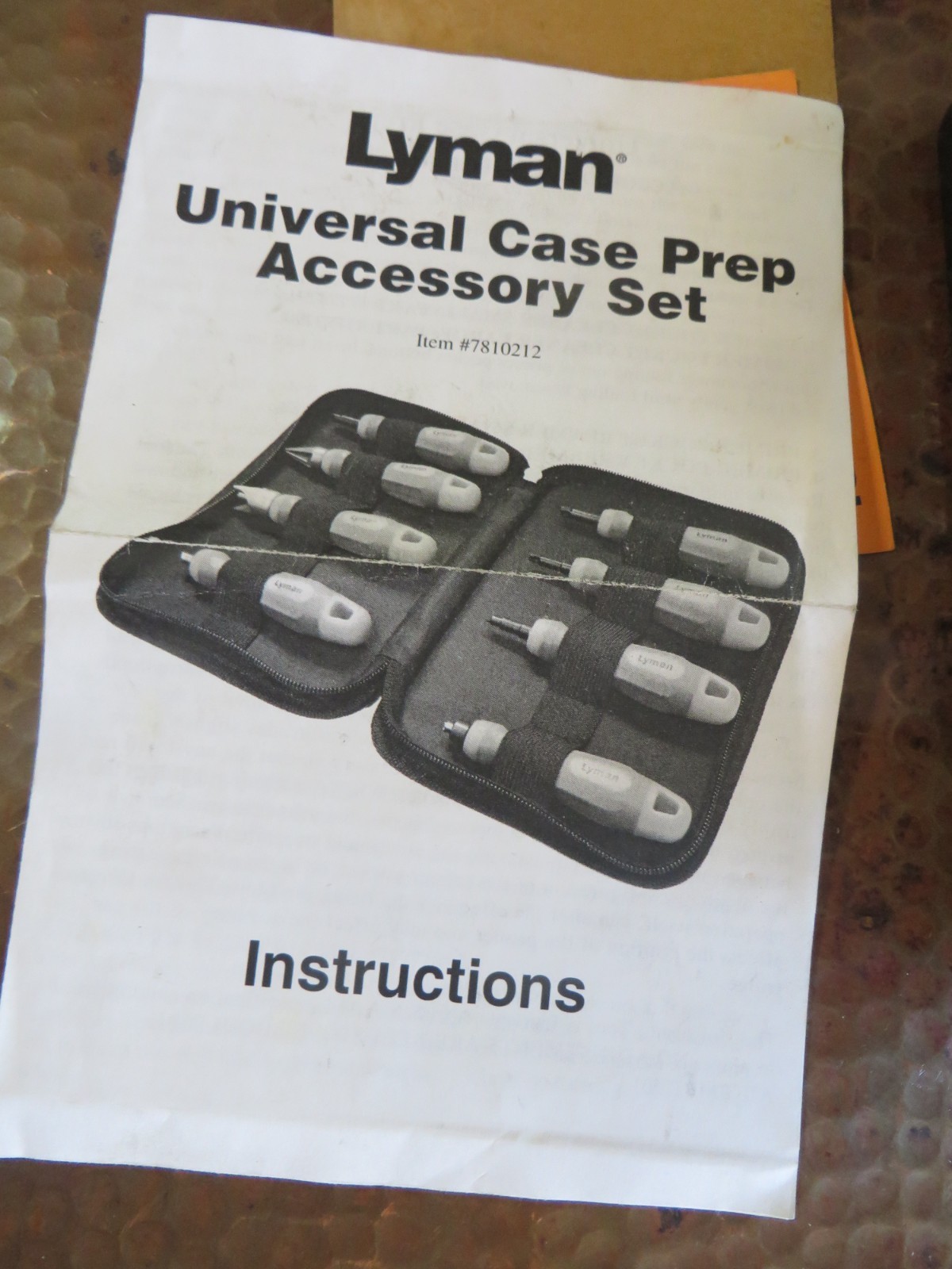 Lyman 7810212 Universal Case Prep Accessory Tool Set Multi-Caliber
