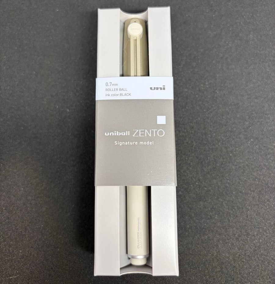 uniball ZENTO Signature Model 0.7mm Champagne Gold Mitsubishi Pencil Japan NEW