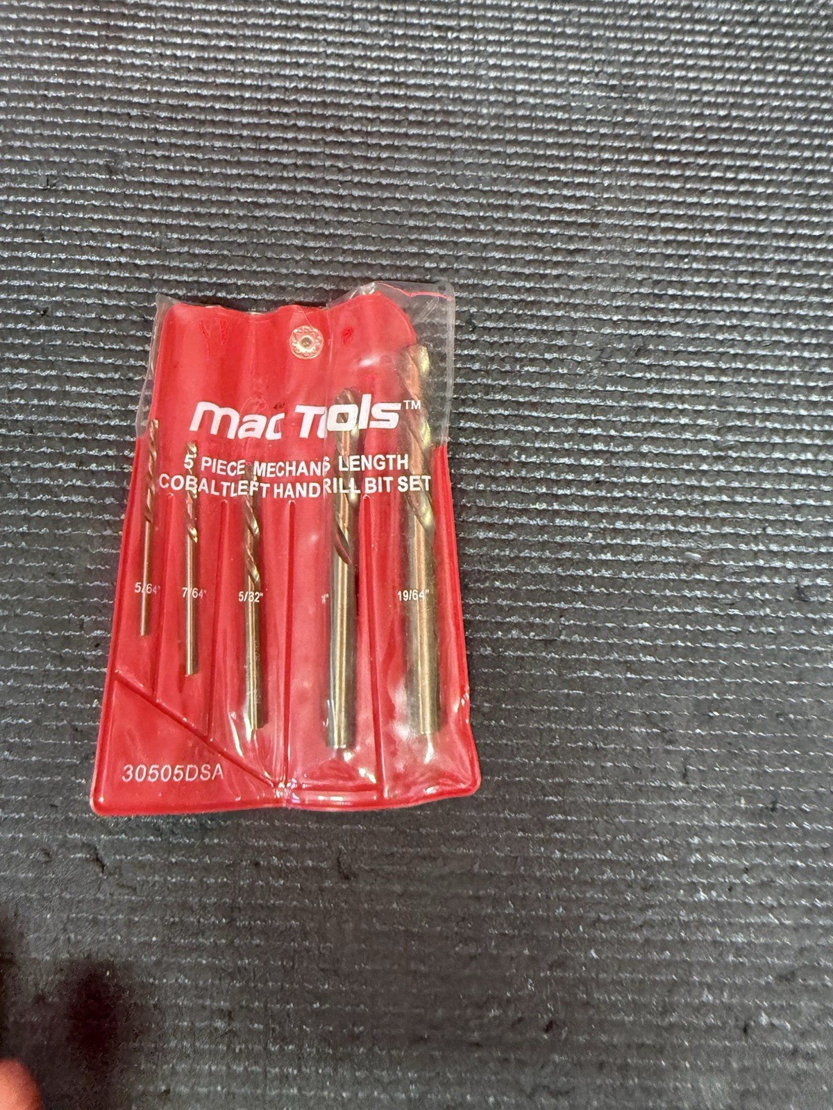 Mac Tools Mechanics Cobalt Left Handed Drill But Set