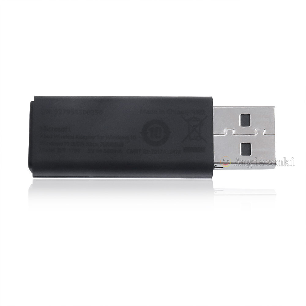 Wireless USB Receiver Adapter PC Tablet Win 10 for Xbox One S/X Elite Controller