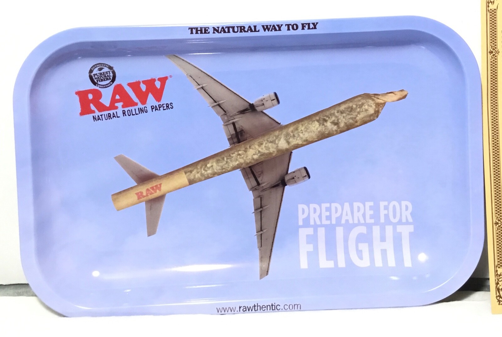 RAW PREPARE FOR FLIGHT METAL TRAY 11" X 7"