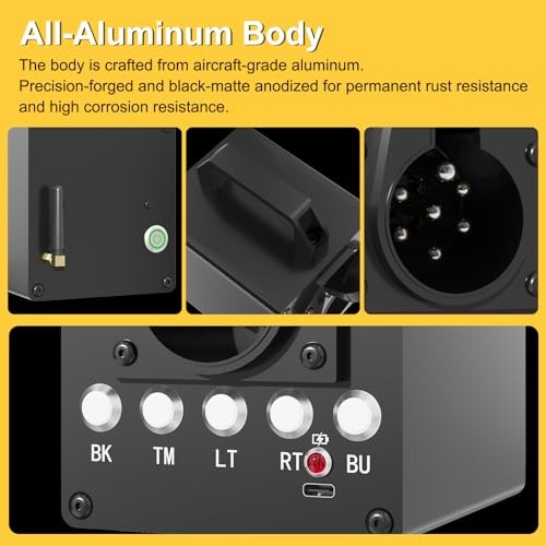 Portable Trailer Light Tester Box, Wireless Remote 7-pin circular connector