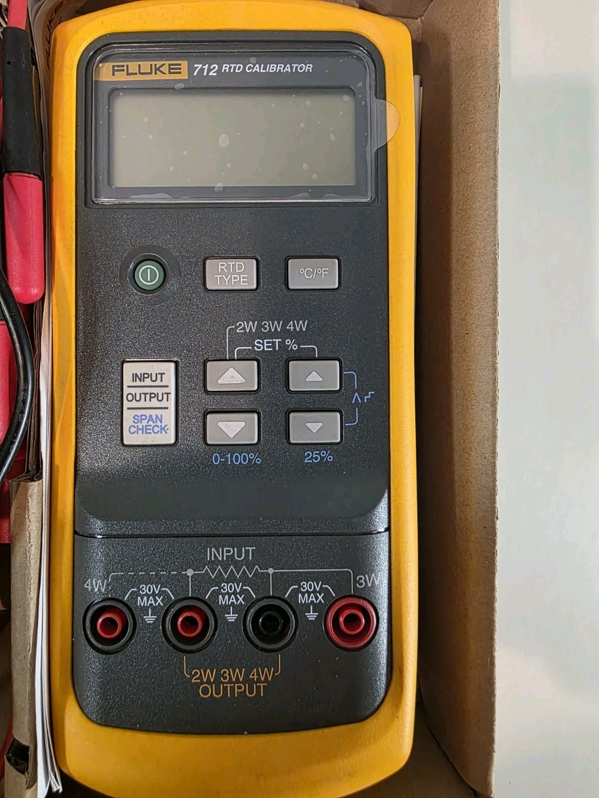 Fluke 712 RTD Calibrator NEW NEVER USED