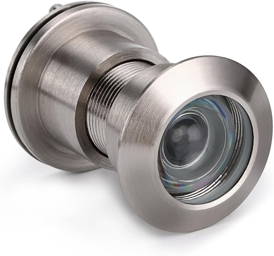 High-Quality Solid Brass Door Viewer for Enhanced Security – 220-Degree Clarity