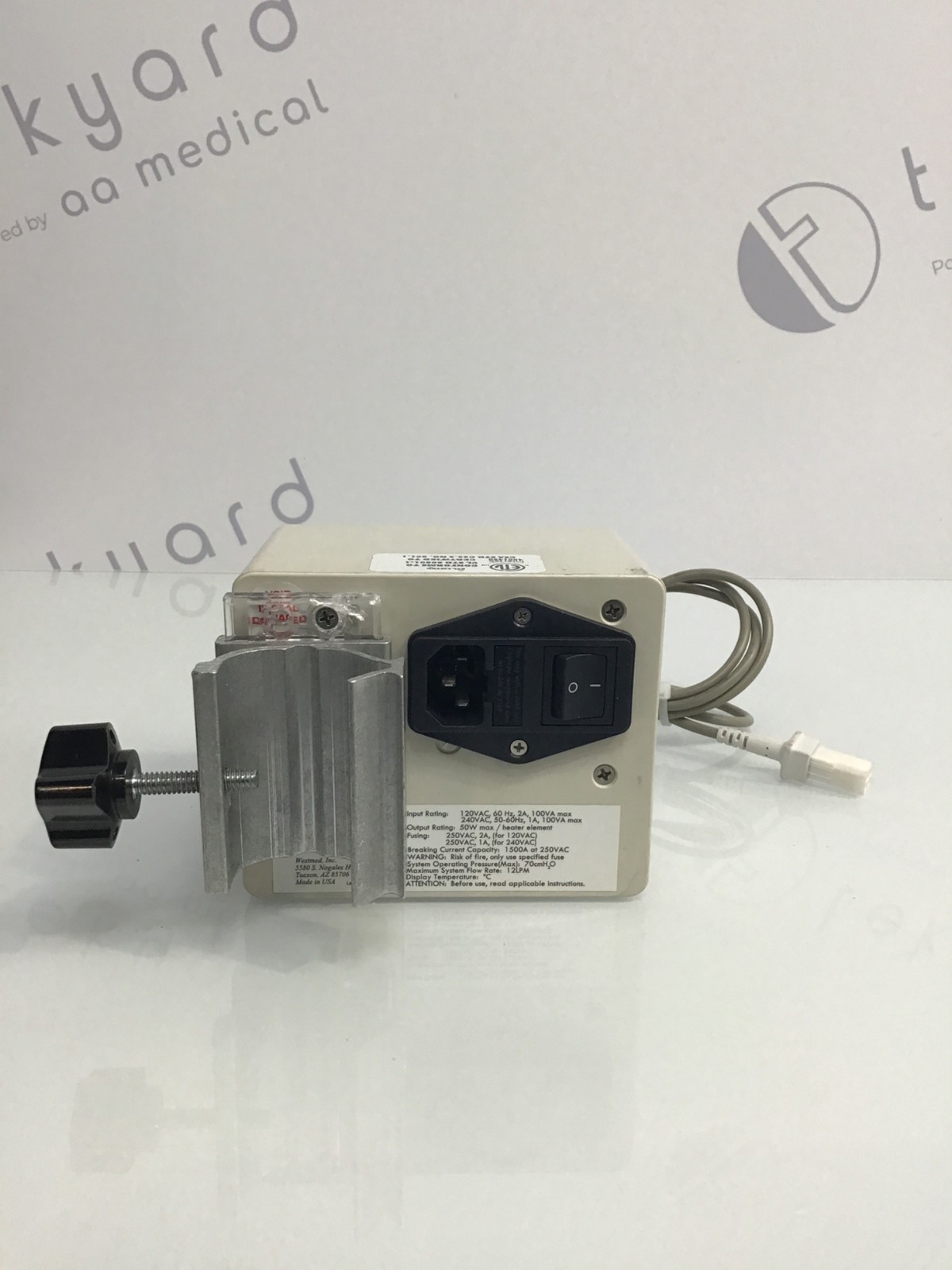 WESTMED ANAPOD ANESTHESIA WARMING/HUMIDIFICATION CONTROLLER !