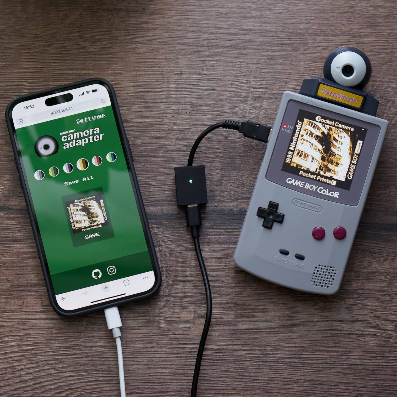 GameBoy Camera Adapter Duo - Plug & Play, No Mods Needed!