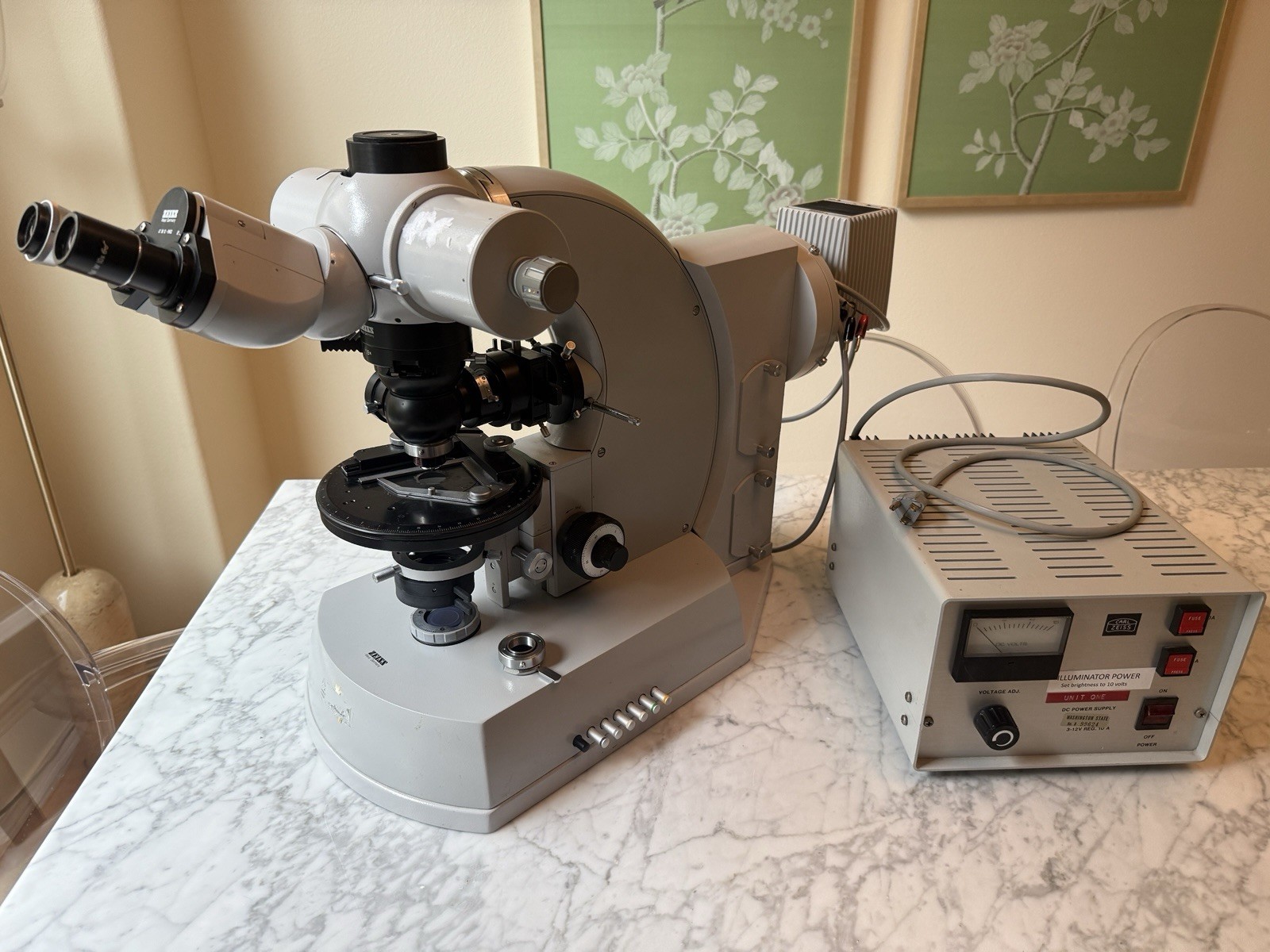 Zeiss Universal III Reflected Light Polarizing Photometry Microscope
