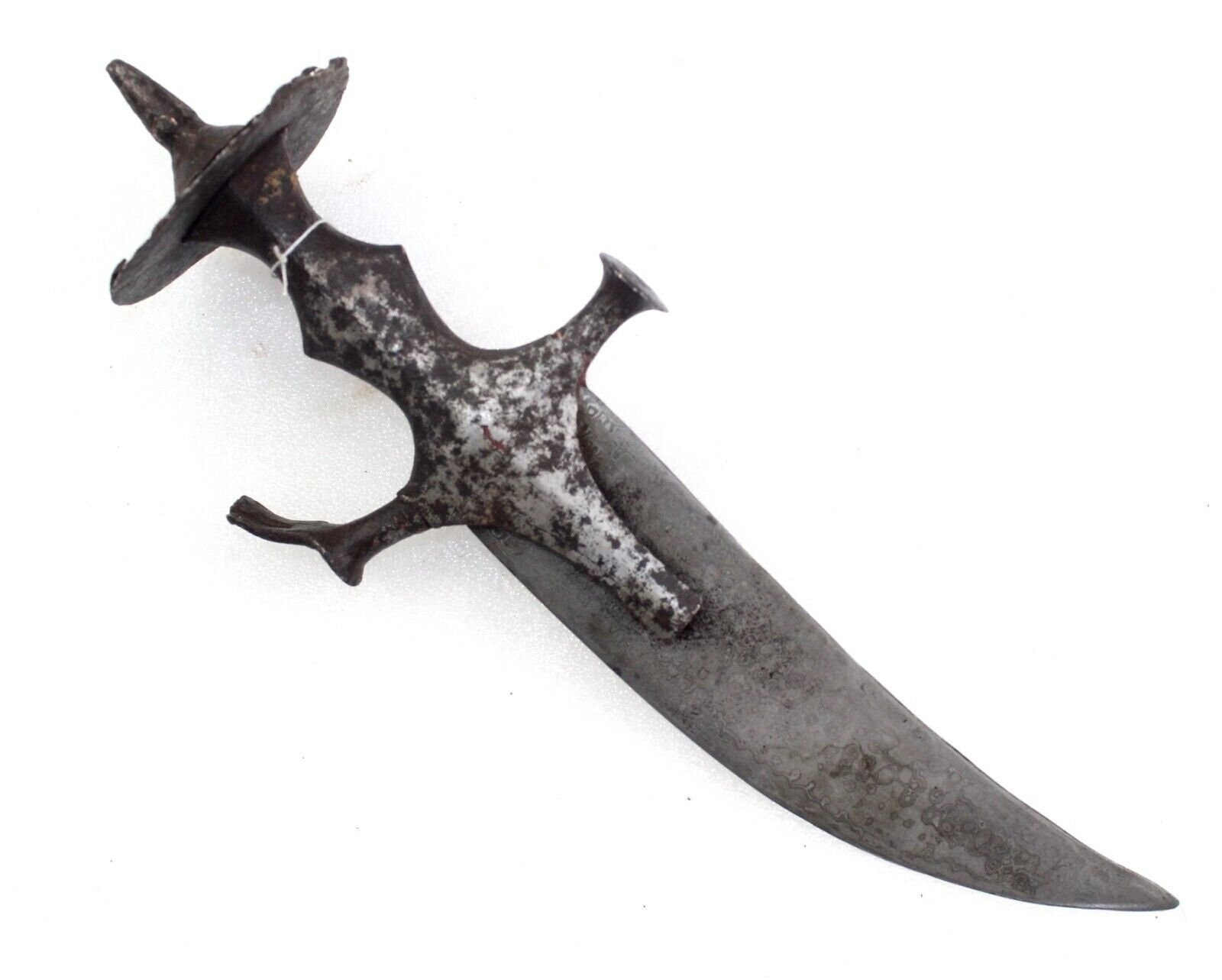 Antique Dagger Knife New Damascus Steel Blade Old Handle Handmade F867