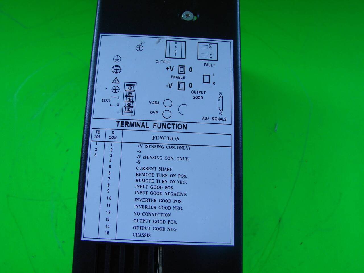 LAMBDA Power Supply SE-250-3 Used #10213