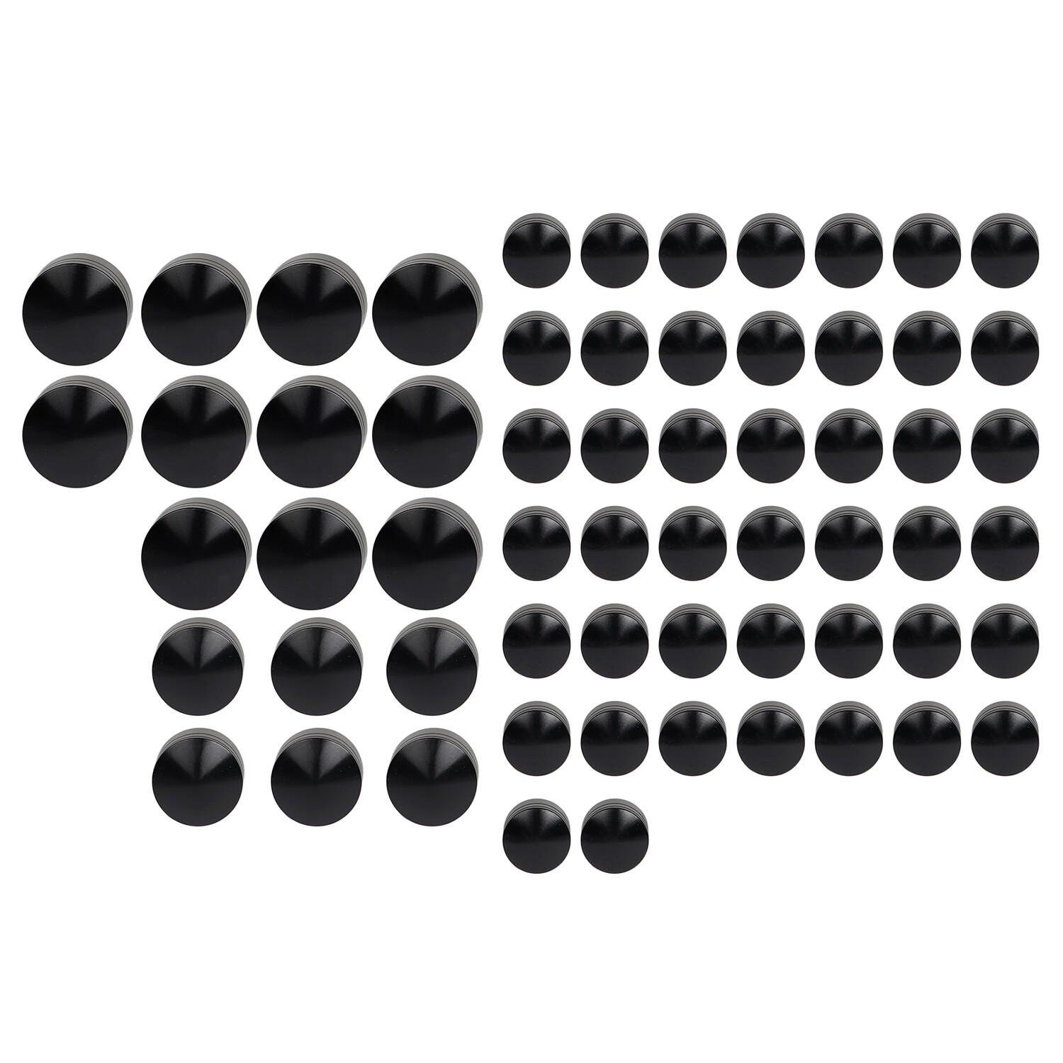 CNC Engine Topper Bolt Cover Caps For Harley Street Electra Glide FLHTC Classic