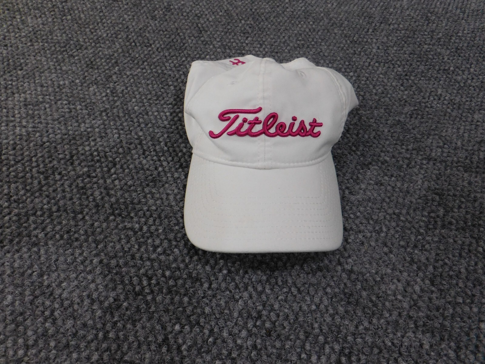 Titleist Hat Cap strapback golf mens white adjustable one size