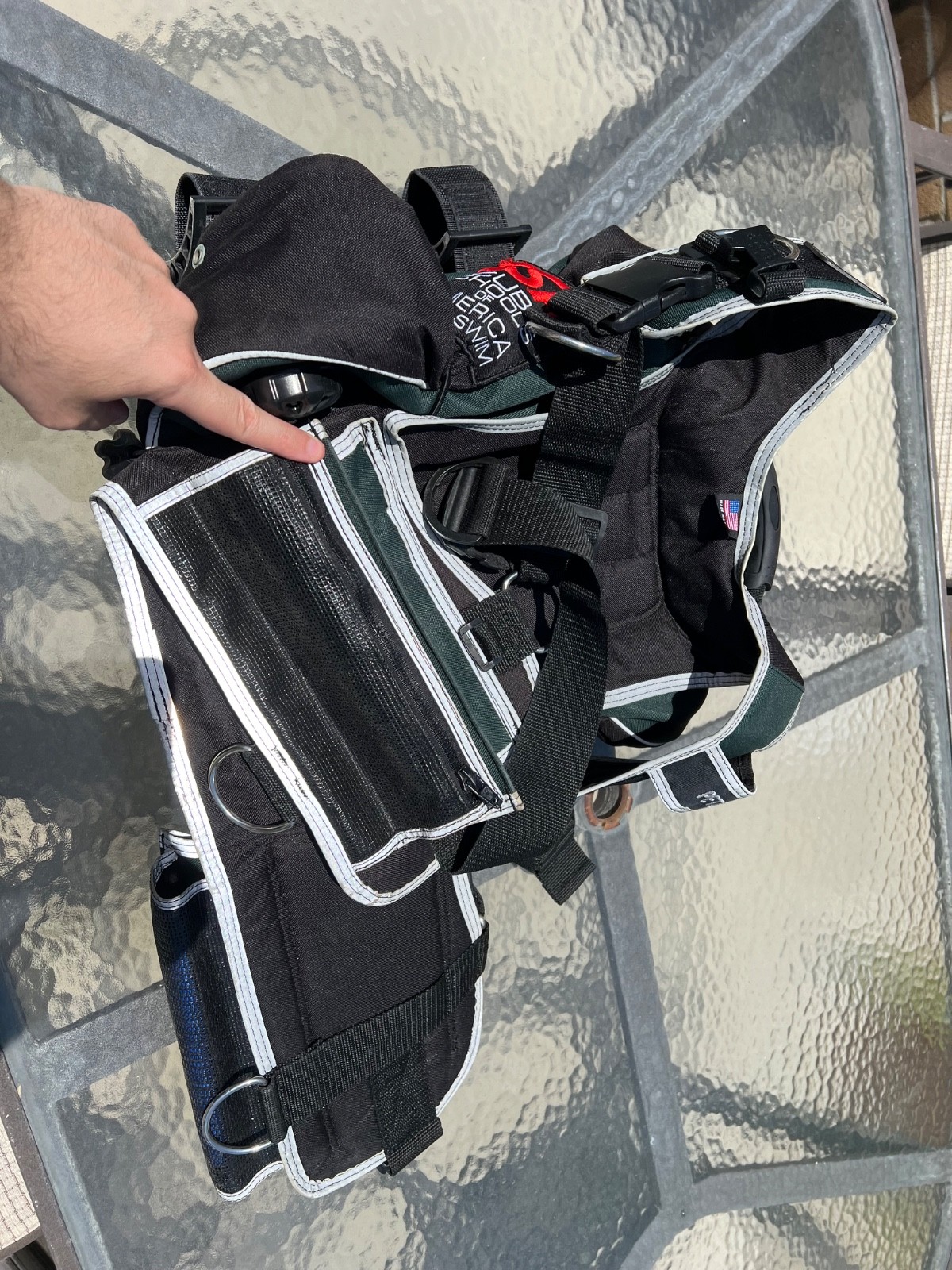 SSA Back Inflate BCD