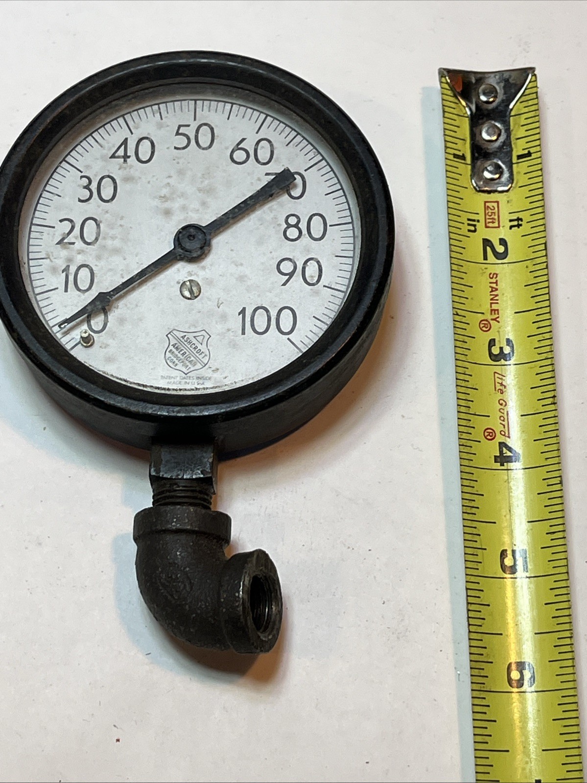 Ashcroft American Pressure Gauge Used