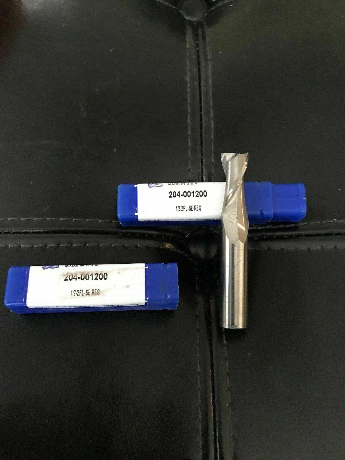 FIVE (5) NEW 1/2 X 1" LOC 2 FLUTE SOLID CARBIDE USA MADE END MILL MONSTER