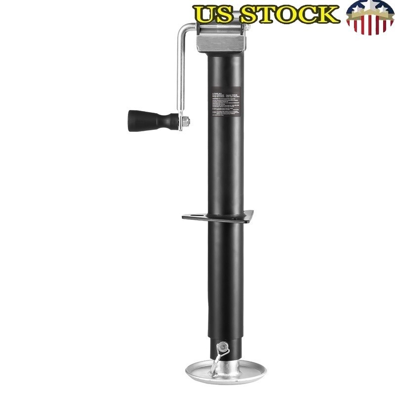 Heavy Duty Trailer Jack 5000 lbs Adjustable Crank Stand Utility Tongue Jack New
