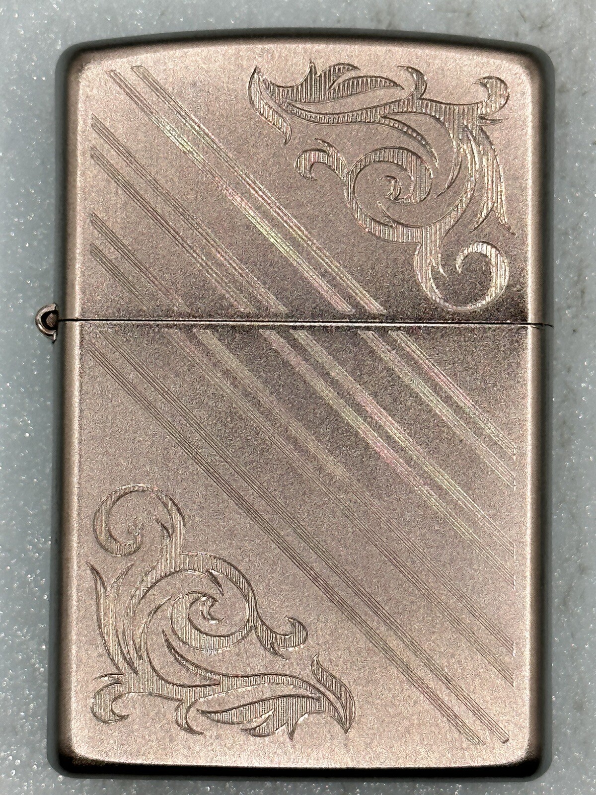 2015 DeAgostini Collection Florentine Style Chrome Zippo NEW