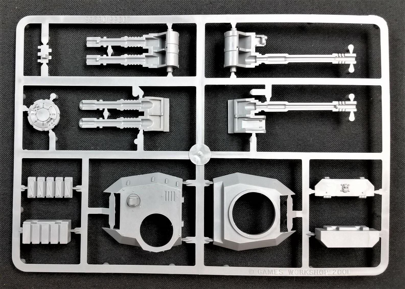 Space Marine Predator Tank TURRET Twin Lascannon Autocannon 40K Chaos Rhino