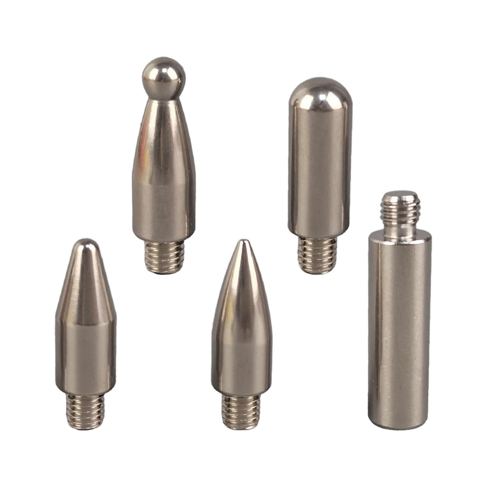 5Pcs Cars Denting Hook Tips Slide Hammer Tip M8 Heavy Duty Stable Labor Saving