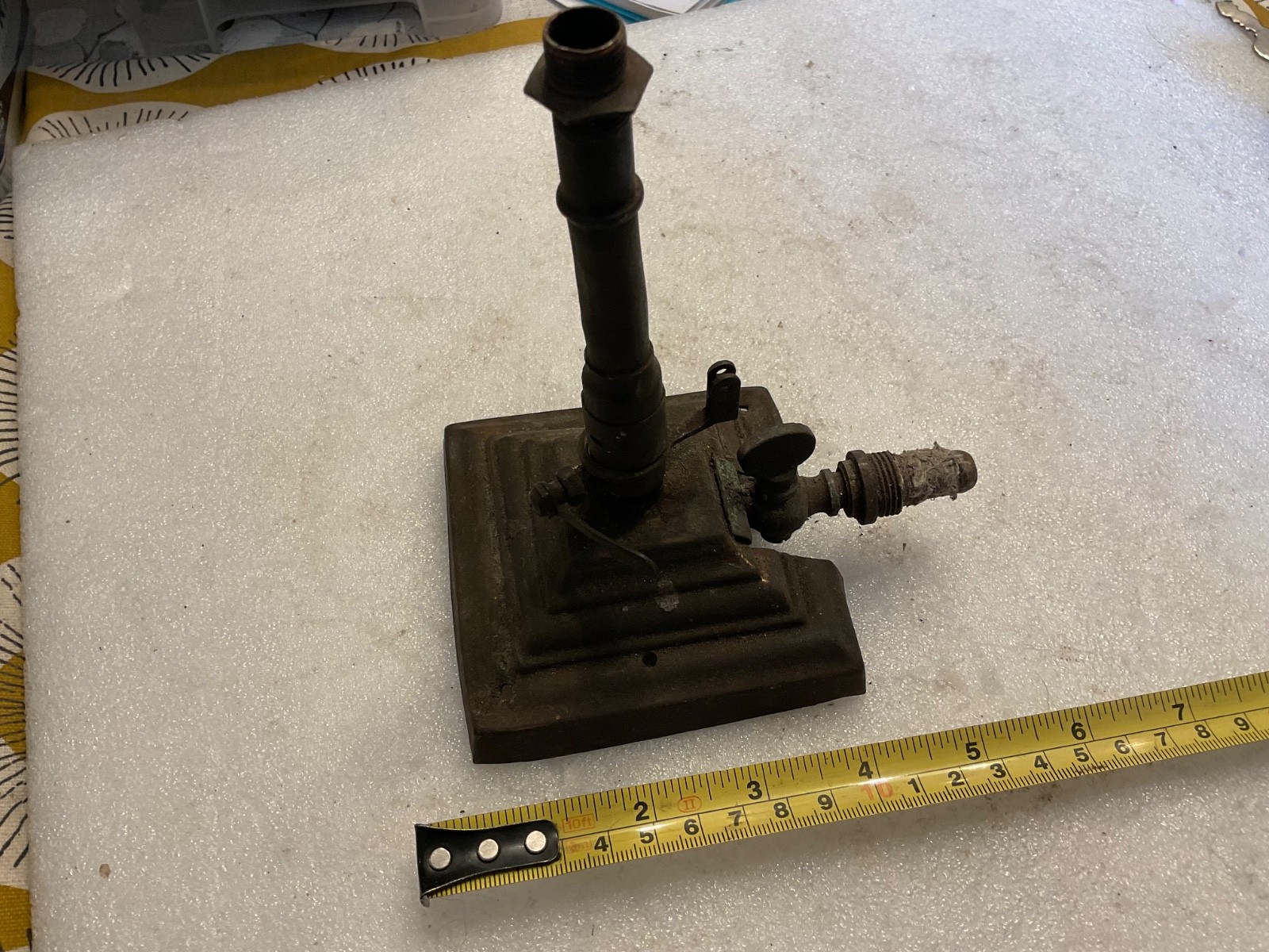 RARE UNUSUAL VICTORIAN ANTIQUE BURNER MEDICAL DENTAL DENTIST FOR RESTORATION