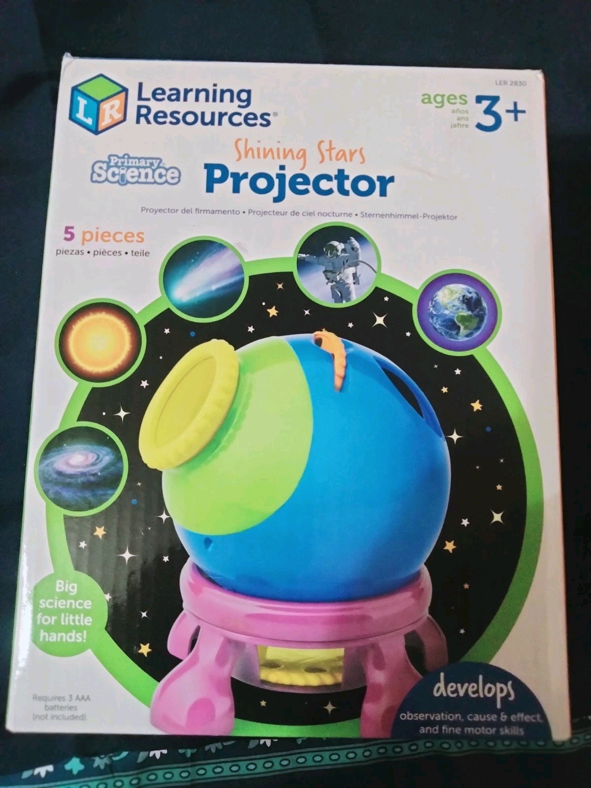 Learning Resources Shining Stars Projector - Space and Planets Exploration...