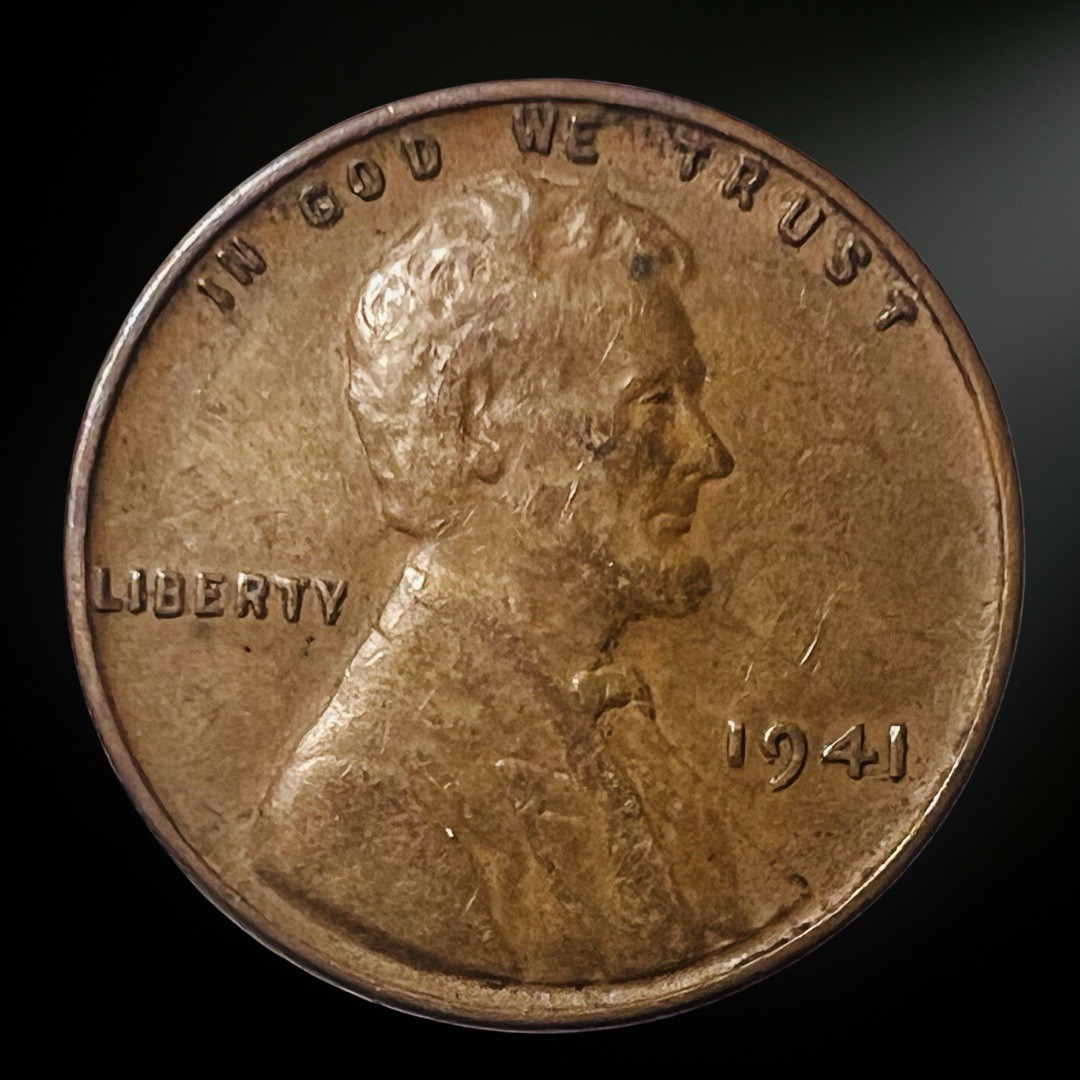 1941 Lincoln Wheat Penny G/VG+ Philadelphia Mint