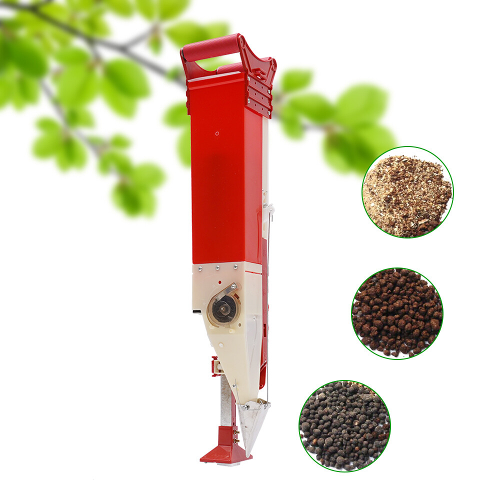 Handheld Manual Fertilizer Applicator for Vegetable Garden Planter Tool