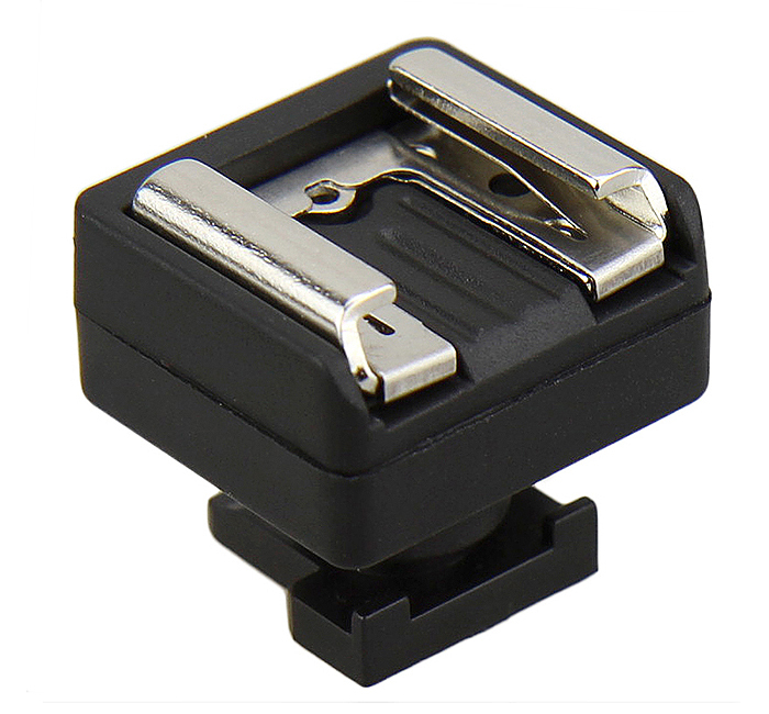 Canon Vixia HF11 HF100 HF20 Mini Advanced Shoe to universal hot shoe Adapter