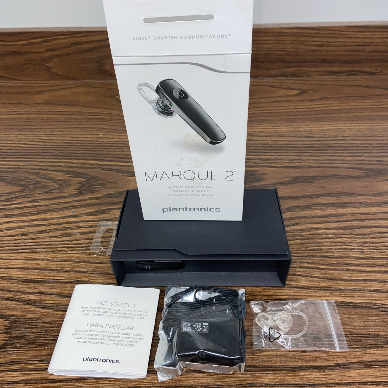 Plantronics Marque 2 | Wireless Headset Noise Cancel M165 Bluetooth Black