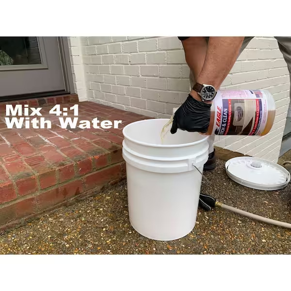1 Gal Etch and Clean for Concrete 4:1 Concentrated Removes Stains Efflorescence