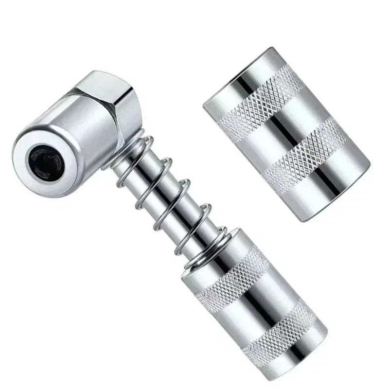1 Set Grease Nozzle Adapter Grease Gun-Accessory 90 Degree Coupler Adapter Tool