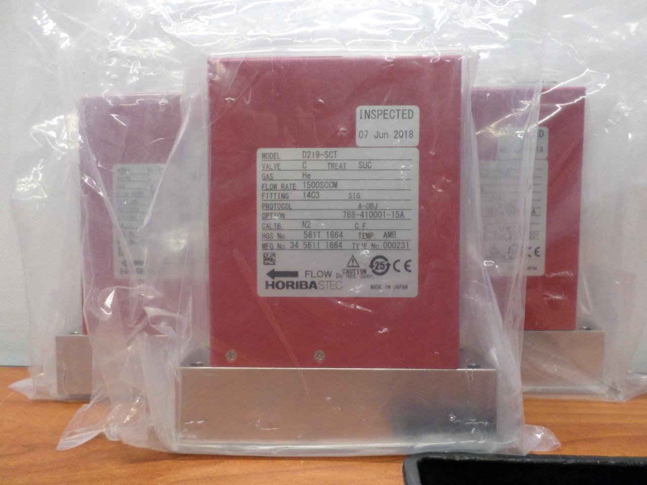 Horiba STEC D219-SCT Gas He 1500 SCCM Mass Flow Controller