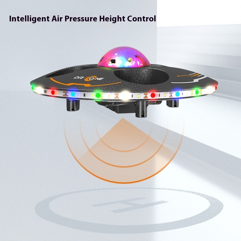 Remote Control Handheld Drone UFO Flying Object Quadcopter One Key Take-off/land
