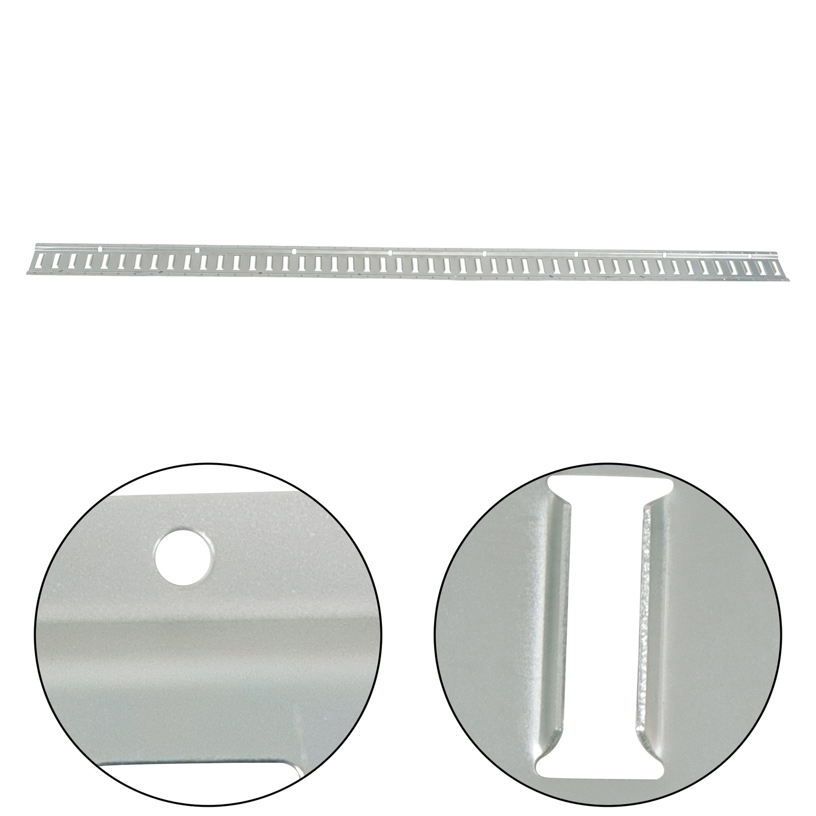 Labwork 37 Pack 8' E Track Tie Down Rail Kit 6 PCS 12' 16' 20' Ratchet Straps
