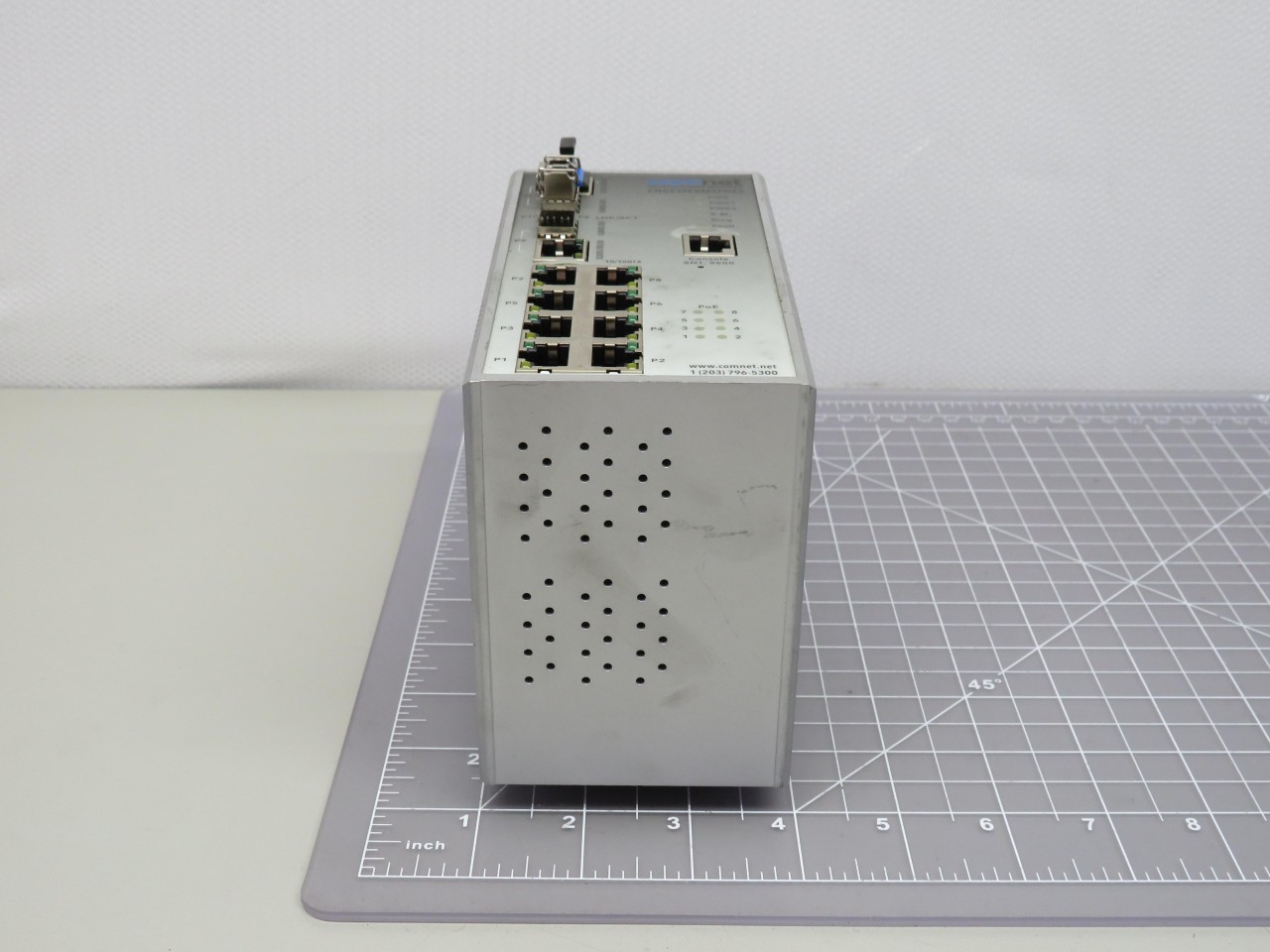 COMMUNICATION NETWORKS CNGE2FE8MSPOE2 ETHERNET SWITCH T161514