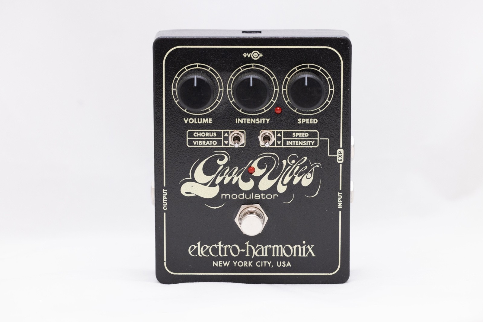 Electro-Harmonix Good Vibes Analog Modulator True Bypass Chorus Vibrato uni-vibe