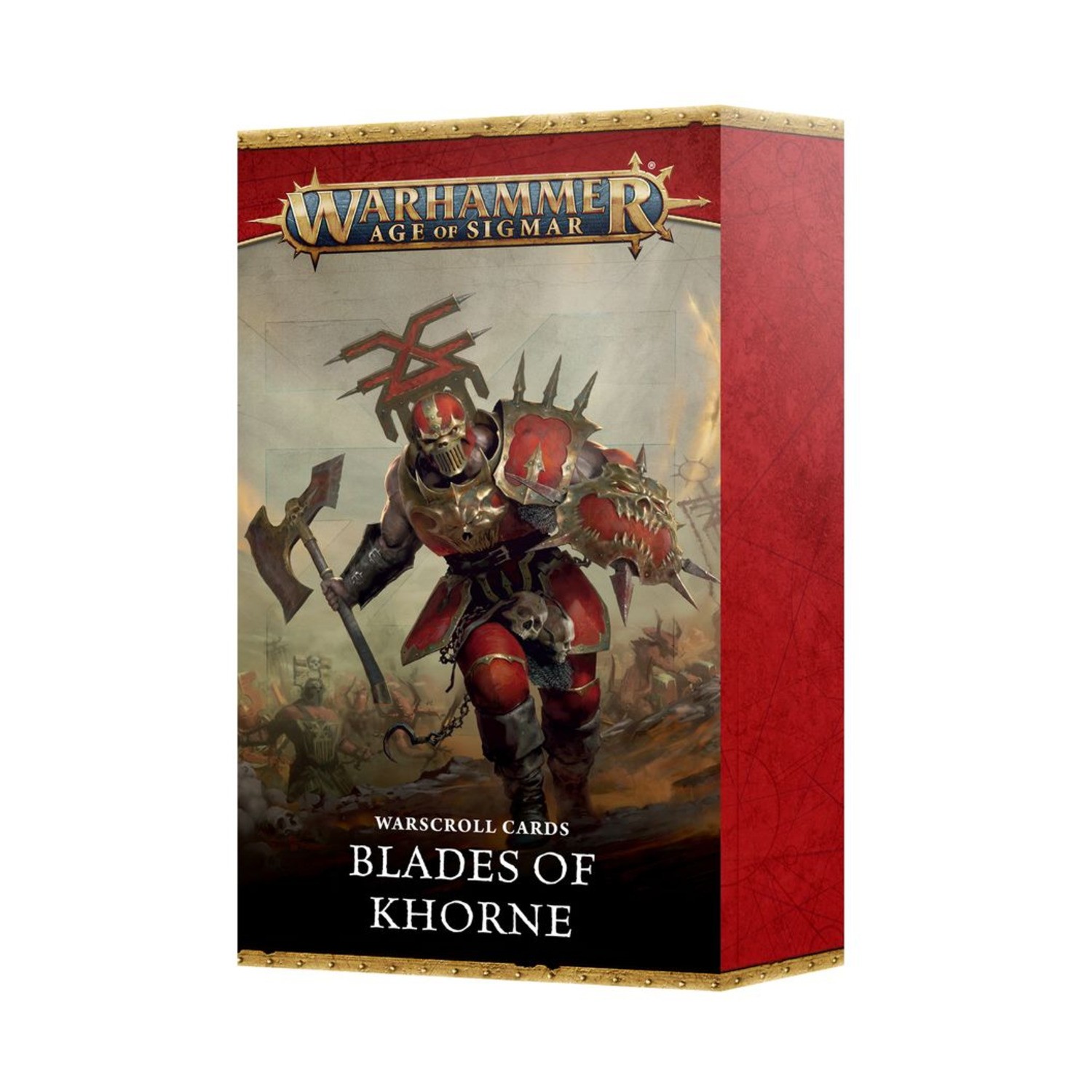 GW Age of Sigmar Khorne Warscroll Cards - Blades of Khorne New
