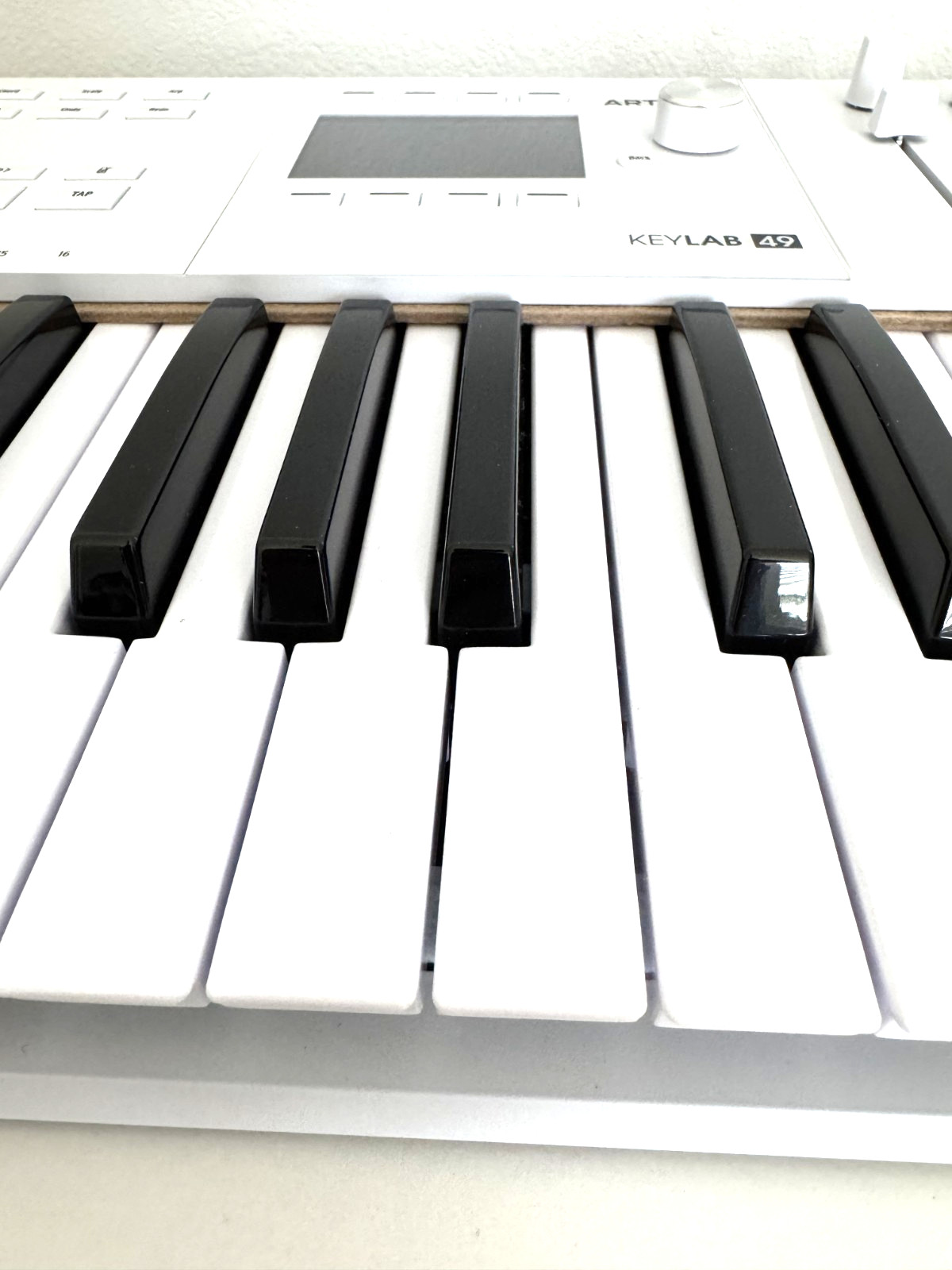 Arturia KeyLab 49 mk3 Professional MIDI Controller and Software (White)