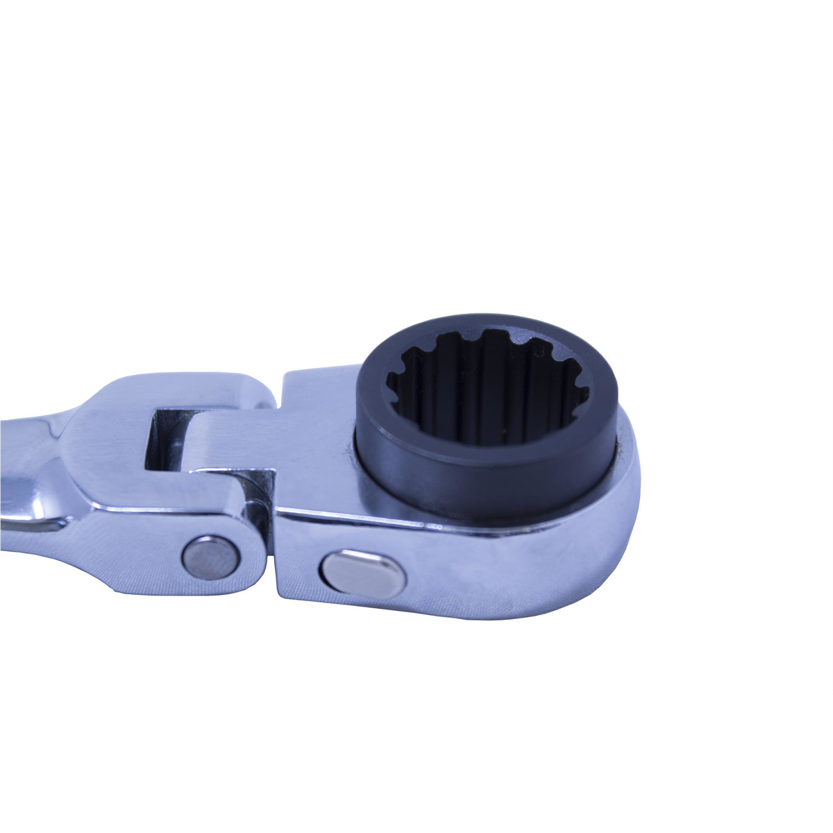 Mountain EX-PFFGBXZ16181 13x15mm Double Box Universal Spline Ratcheting Wrench