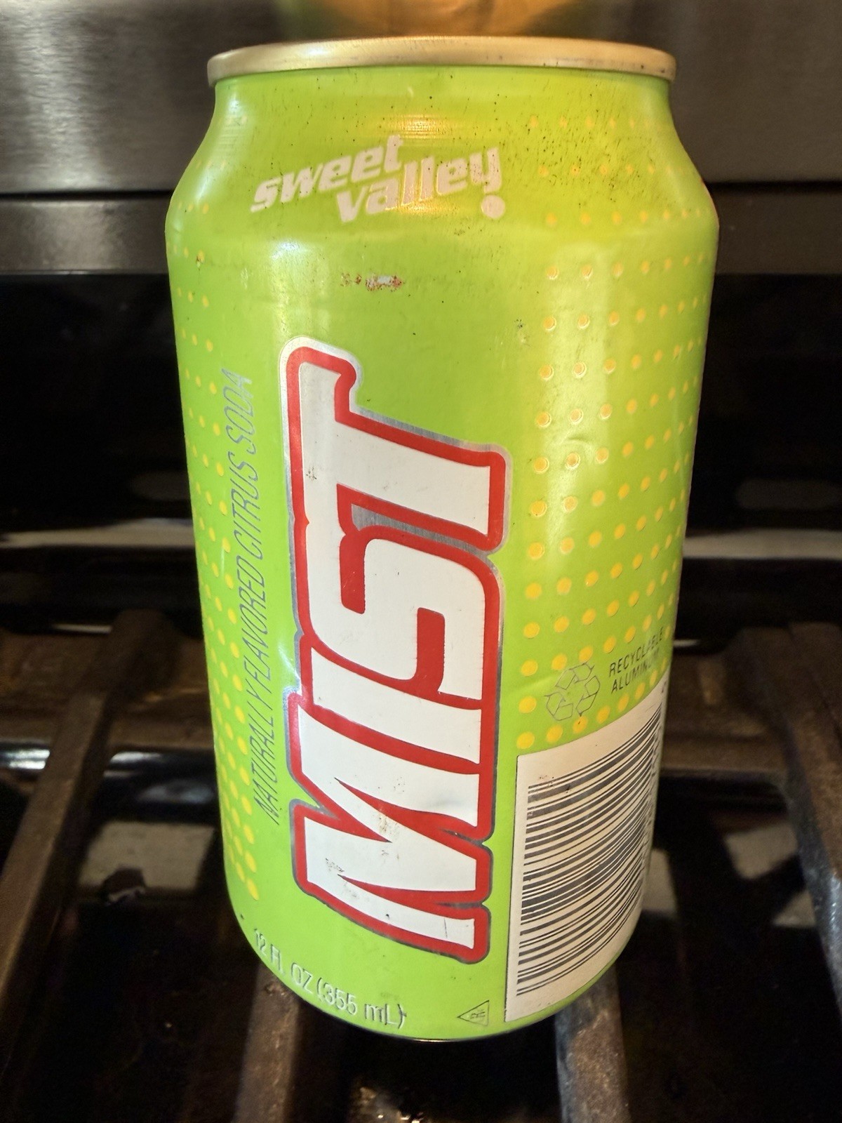 Sweet Valley CITRUS 🍋‍🟩 MIST soda 🥤 can - 12oz 7-16-26(17)