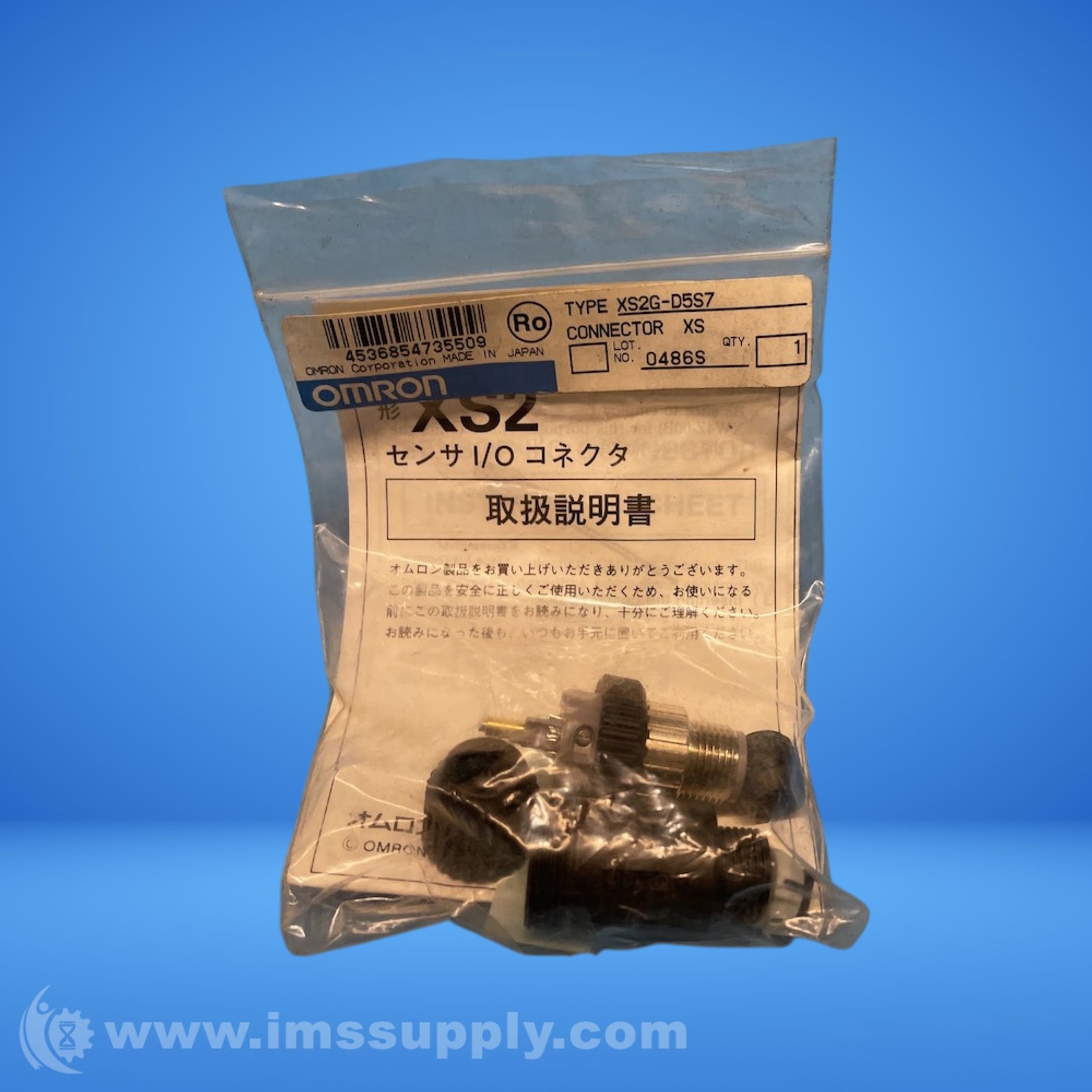 Omron XS2G-D5S7 Circular Metric Connector FNFP