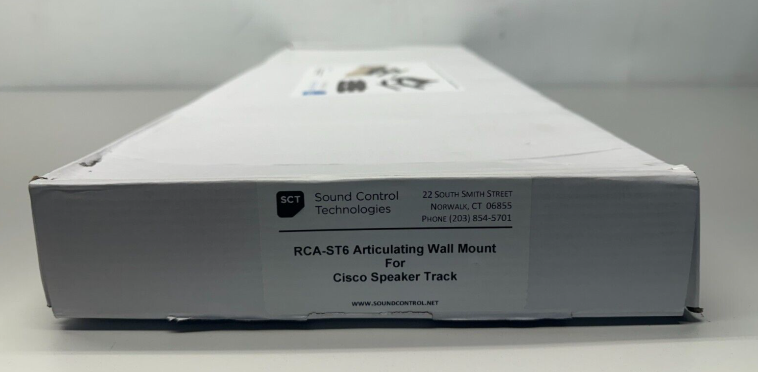 Sound Control RCA-ST6 Articulating Wall Mount For Cisco SpeakerTrack 60