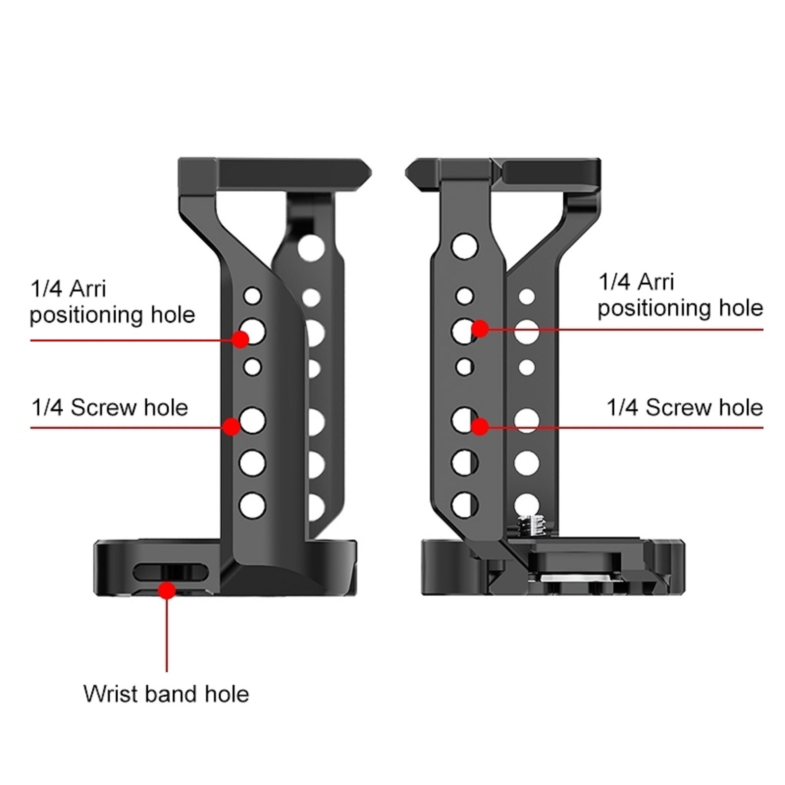 Aluminum Rabbit Cage Protective Case Frame Accessories For Sony ZV-E1 Camera
